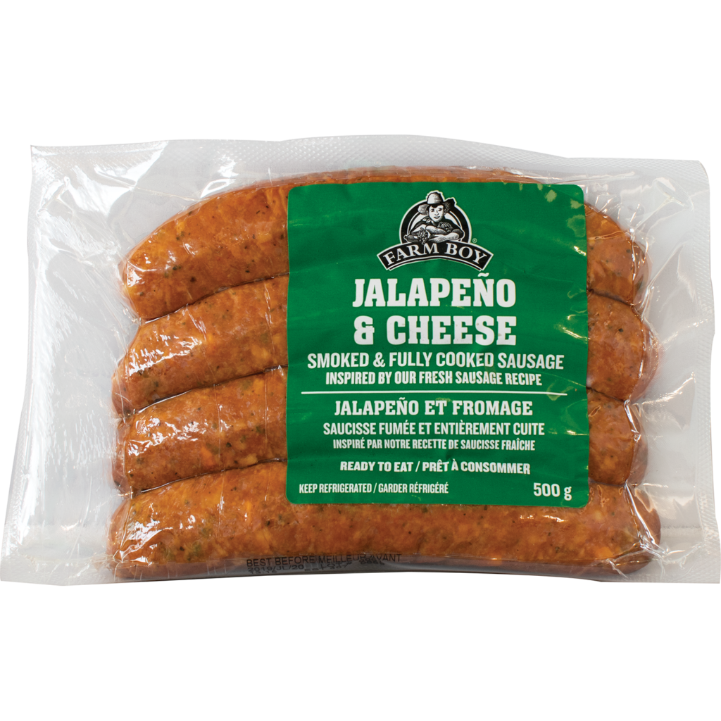 Farm Boy™ Smoked Jalapeno & Cheese Sausage