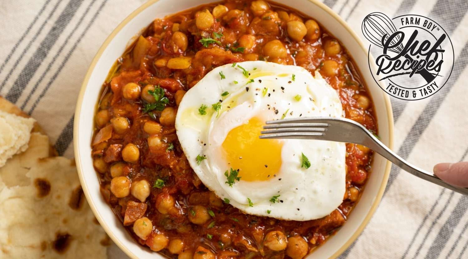 Spicy Chickpea Stew with Chorizo