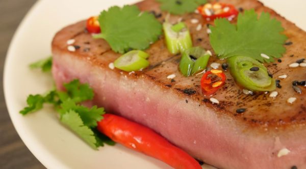 Asian-Style Pan-Seared Tuna