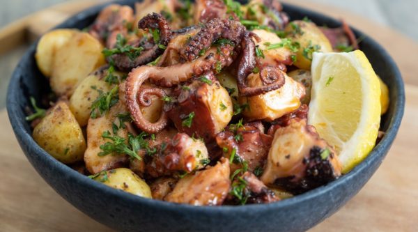 Warm Octopus and Potato Salad