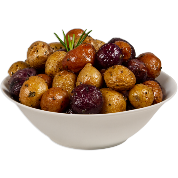 Roasted Tri Coloured Potatoes