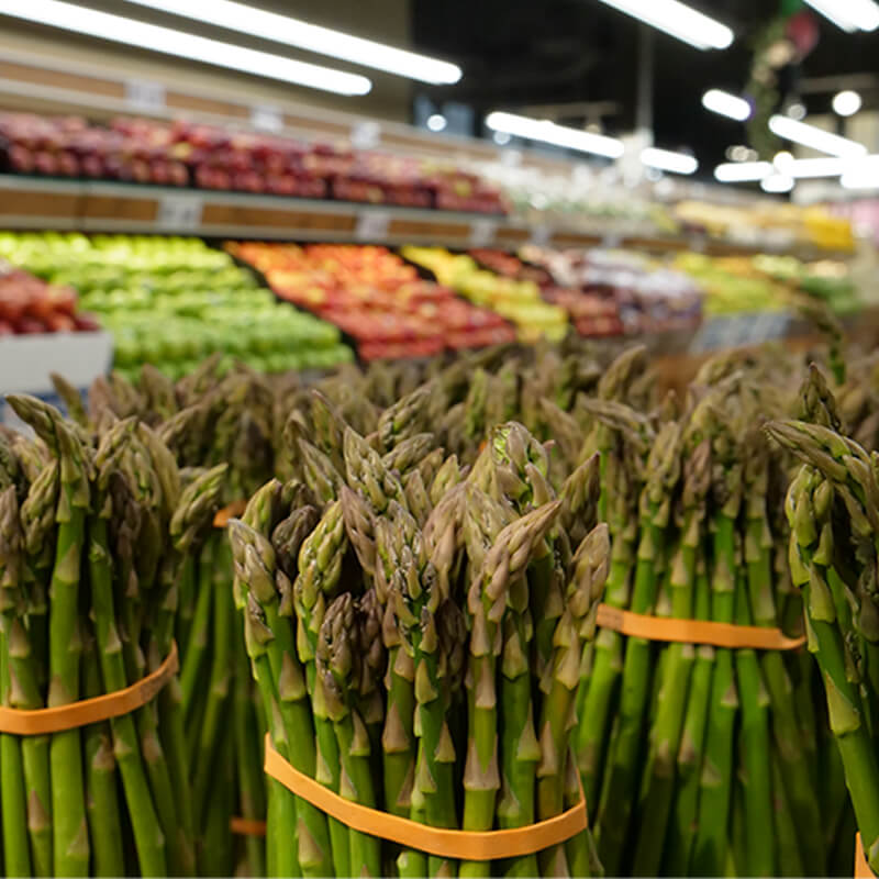 Produce Section inside Farm Boy Leslieville
