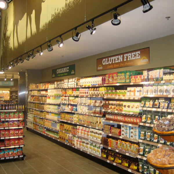 Gluten Free and Organic Sections inside our Farm Boy Orleans store.