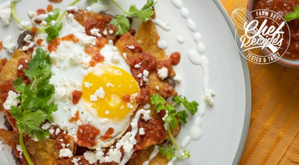 Red Breakfast Chilaquiles