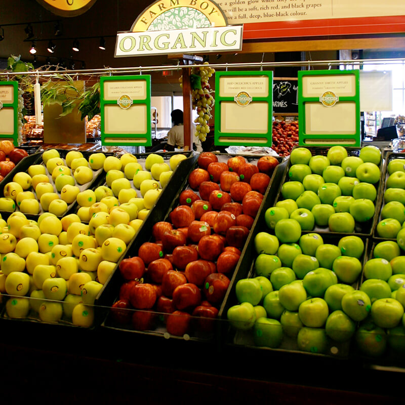 Fresh Produce inside Farm Boy Tenth Line, Ottawa.