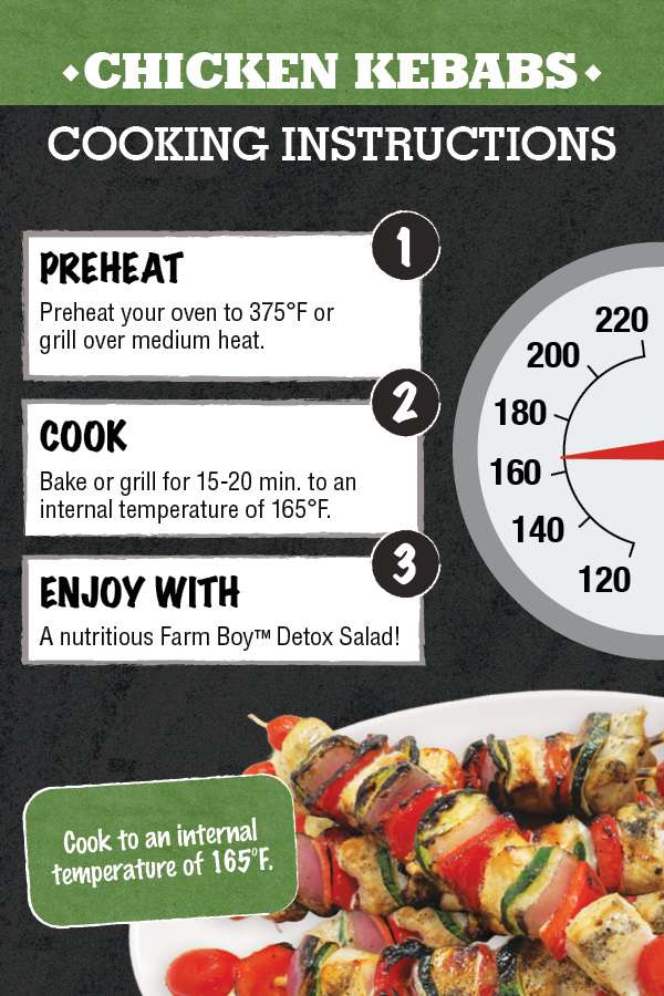 Farm Boy Cooking Instructions Chicken Kebabs