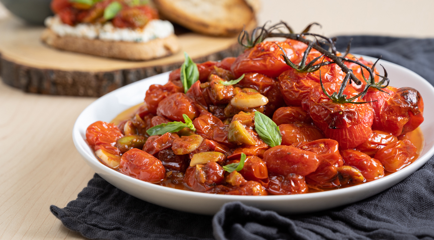 Roasted Tomatoes with Cerignola Olives | Farm Boy