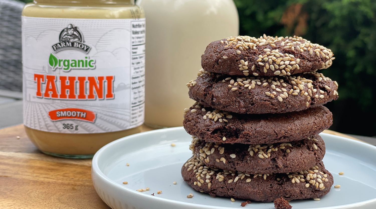 Gluten-Free Chocolate Tahini Cookies | Farm Boy Recipes
