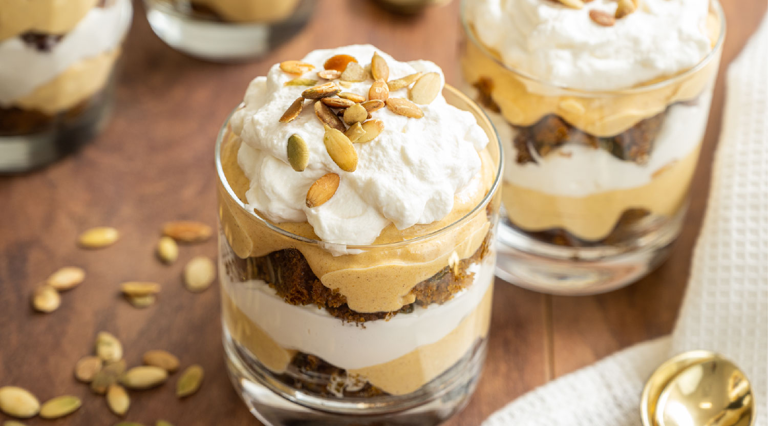 Pumpkin Spice Cream Trifles Recipe | Farm Boy Recipes