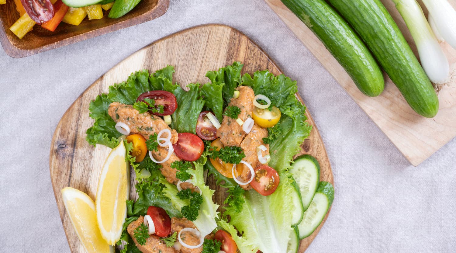 Red Lentil and Bulgur Lettuce Wraps Recipe Farm Boy Recipes