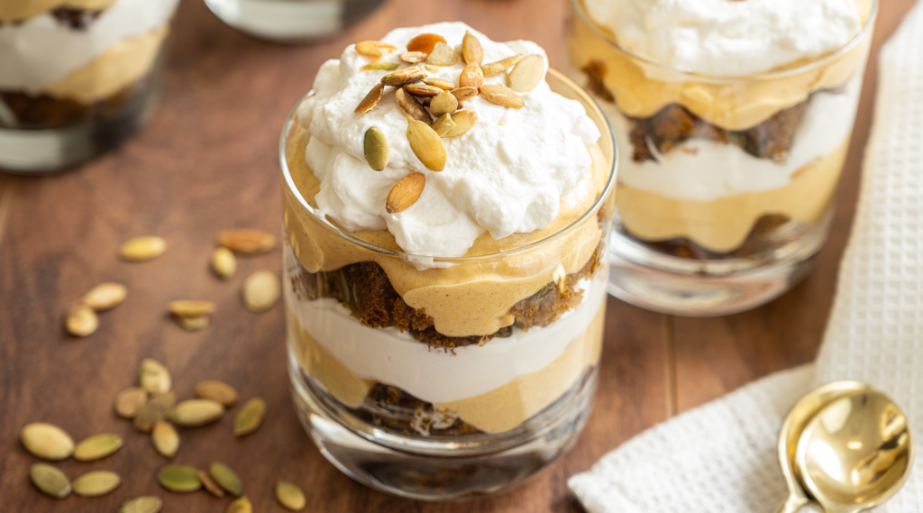 Pumpkin spice trifle