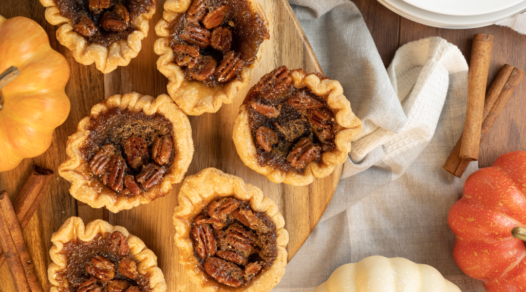 pumpkin pecan butter tart