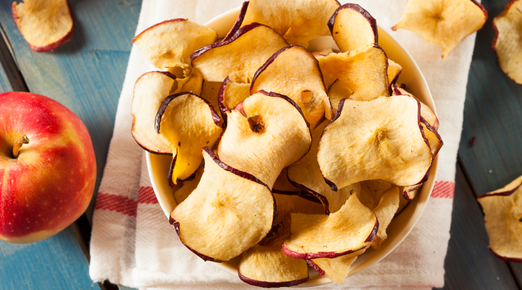 apple chips and apples