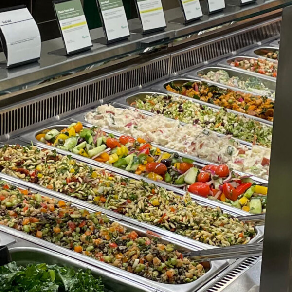 Serve you own Salad. Fresh chef made salads for you to indulge at Farm Boy Barrie.