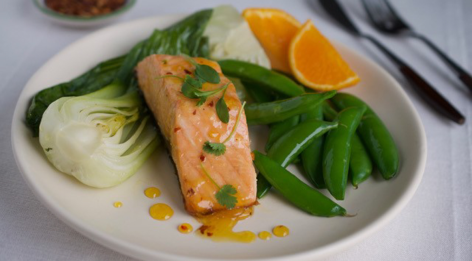 Roasted Salmon with Tangerine Chili Glaze Farm Boy Recipes