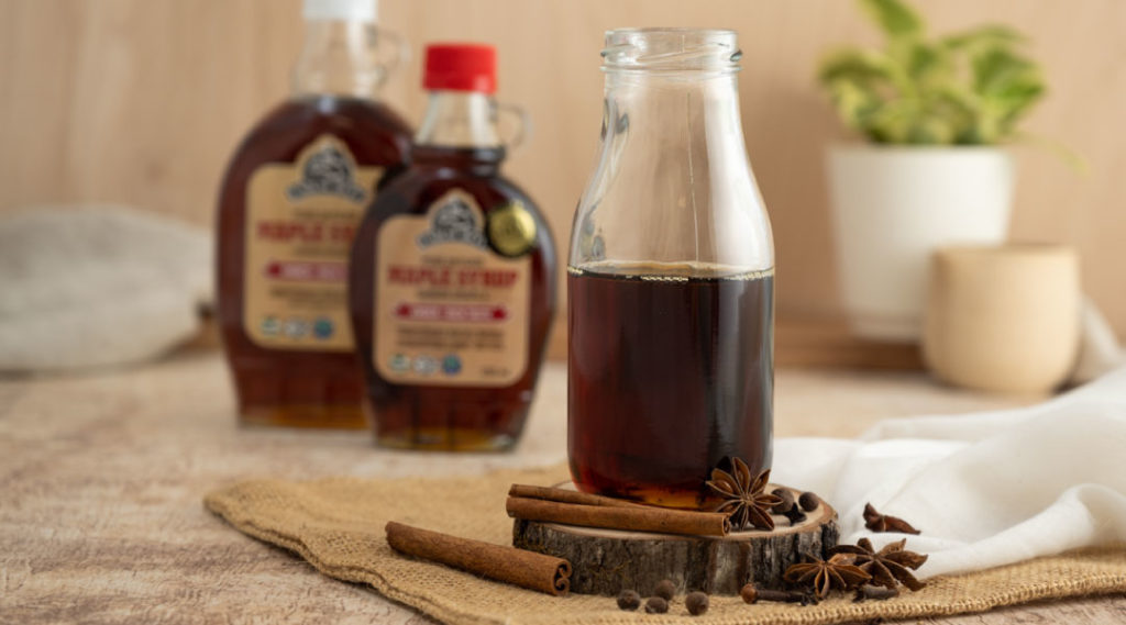 Chai spiced maple syrup