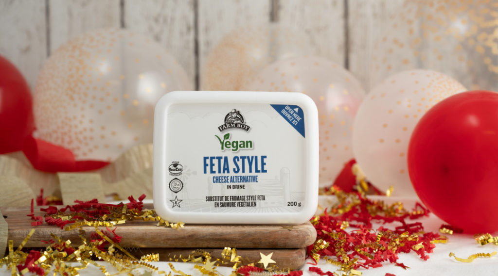Vegan Feta Style Cheese Alternative with fan fave flair