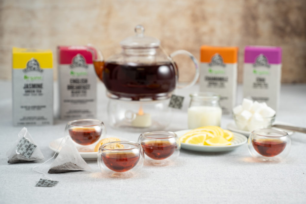 Assorted selection of tea