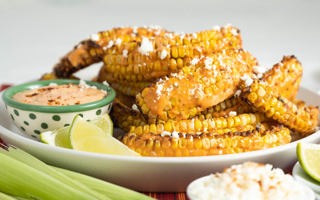 Mexican Style Grilled Corn Ribs