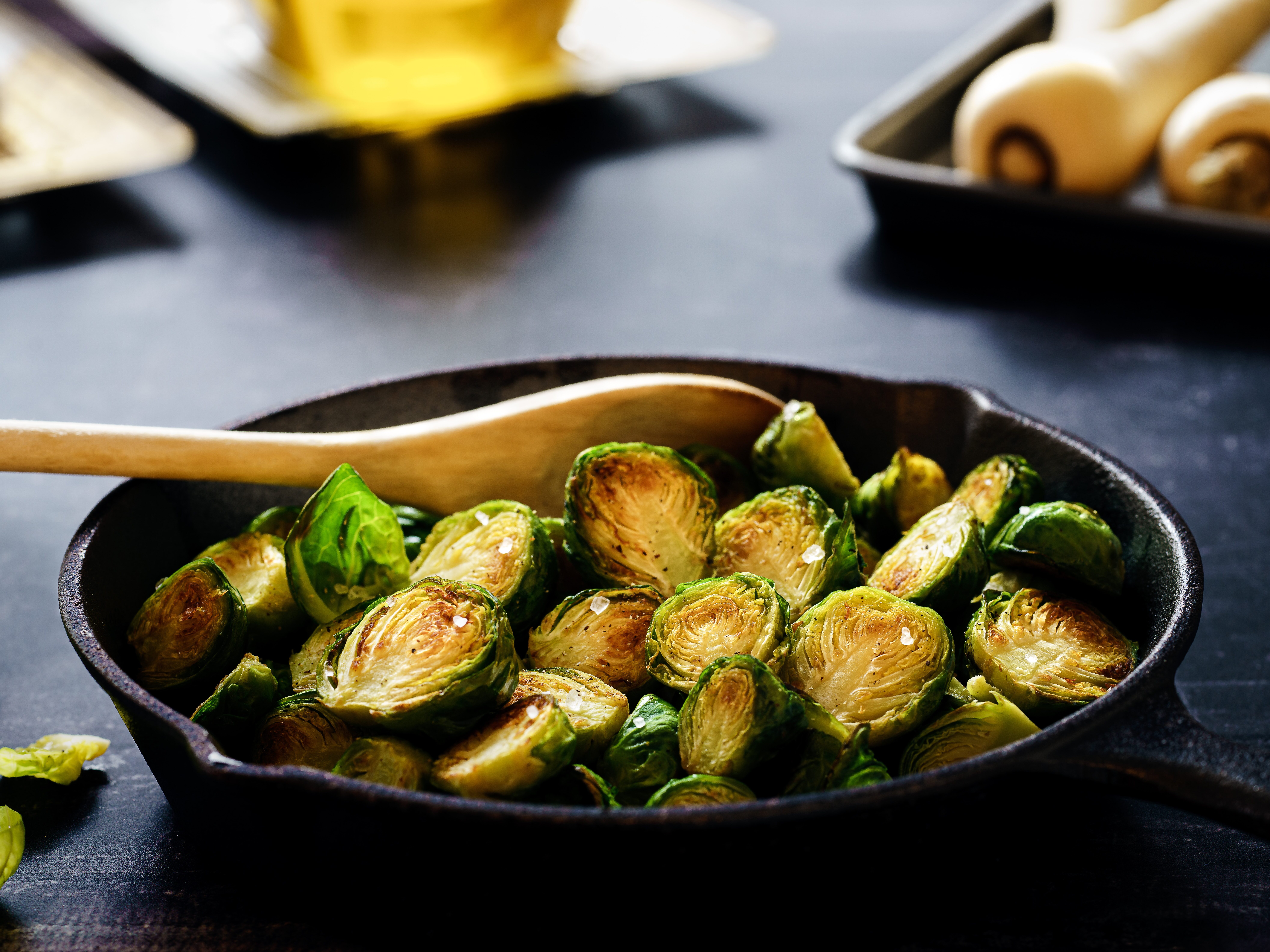 Brussel sprouts roasted