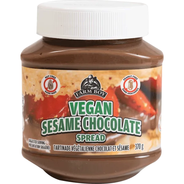 Vegan Sesame Chocolate. 
