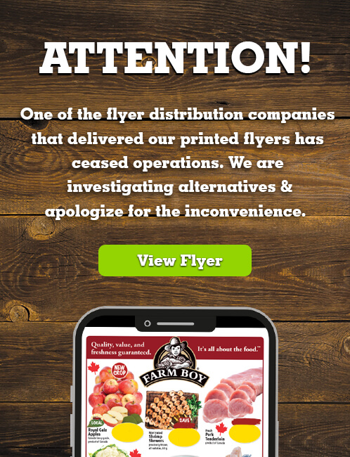 One of the flyer distribution companies that delivered our printed flyers has ceased operations. We are investigating alternatives & apologize for the inconvenience. Click to view the flyer!