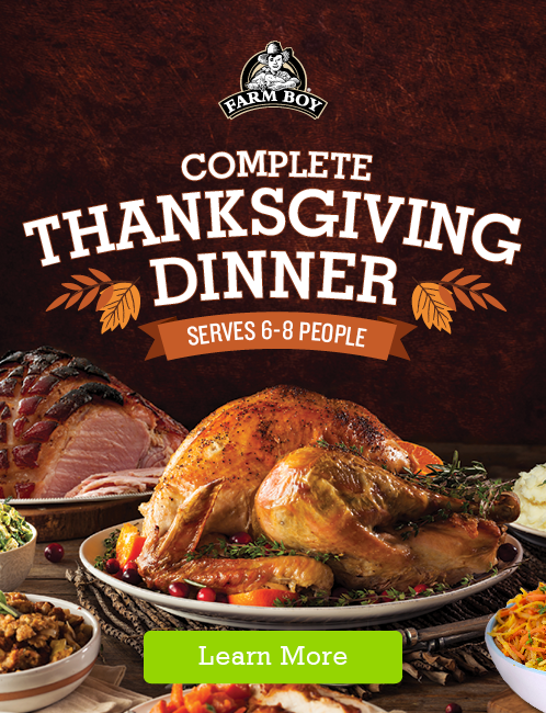 Gather round the dinner table with the ones you love this Thanksgiving and let our chefs take care of preparing your entire meal!