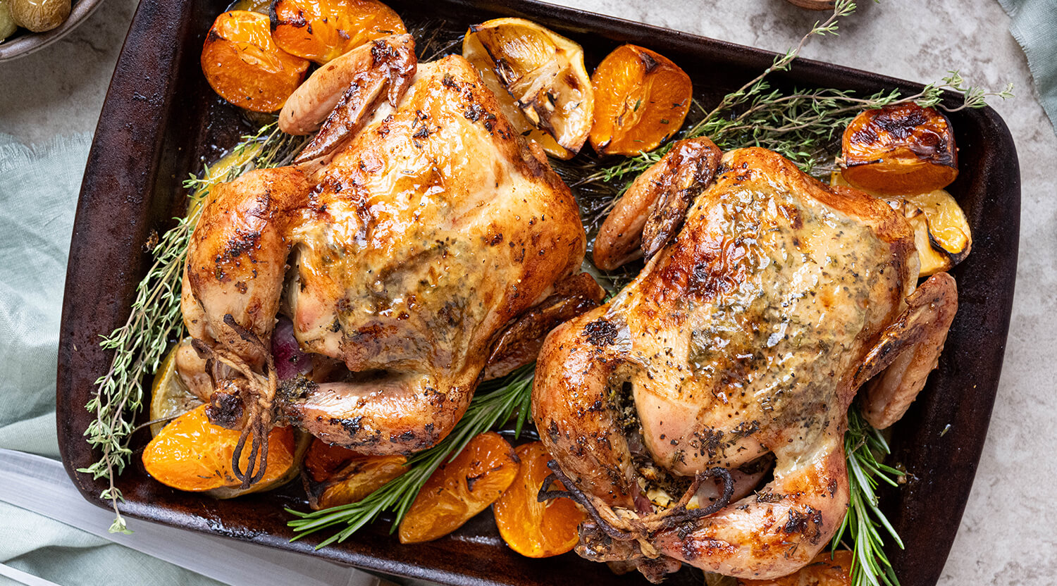 Roasted Citrus Cornish Hen Recipe | Farm Boy Recipes