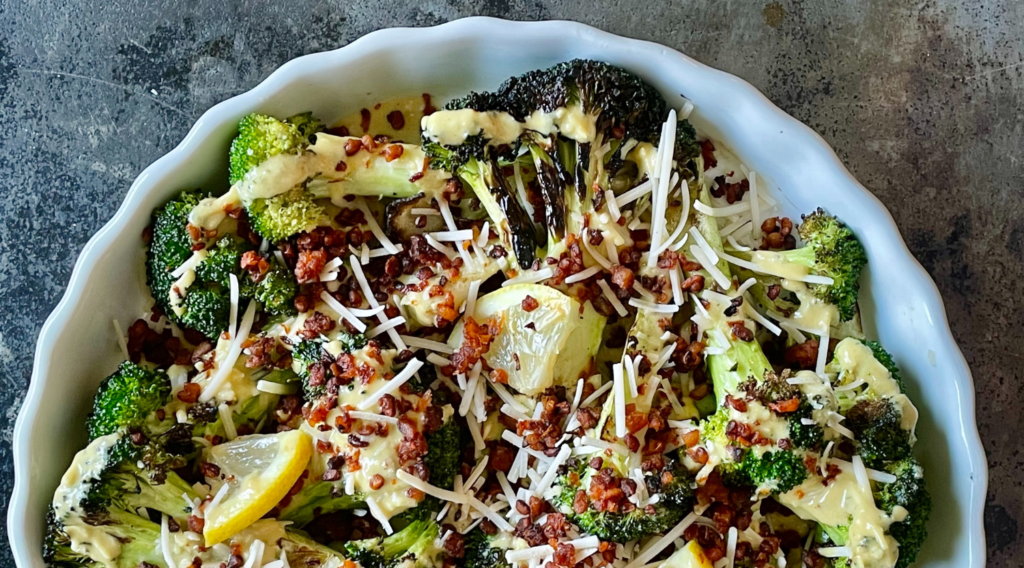 broccoli caesar salad