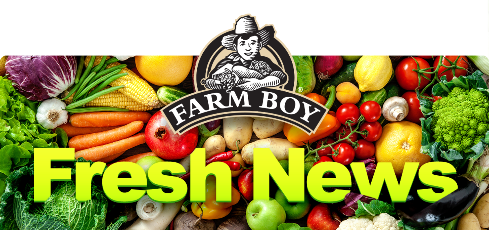 enewsletter masthead mixed vegetable