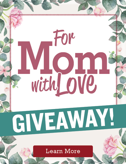 Celebrate Mom and get a chance to win 1 of 5 gift baskets. Click to participate in the giveaway!