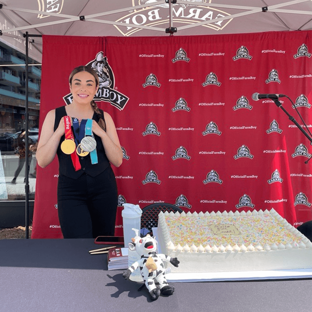 Sarah Nurse at Farm Boy Port Credit on July 20th. 