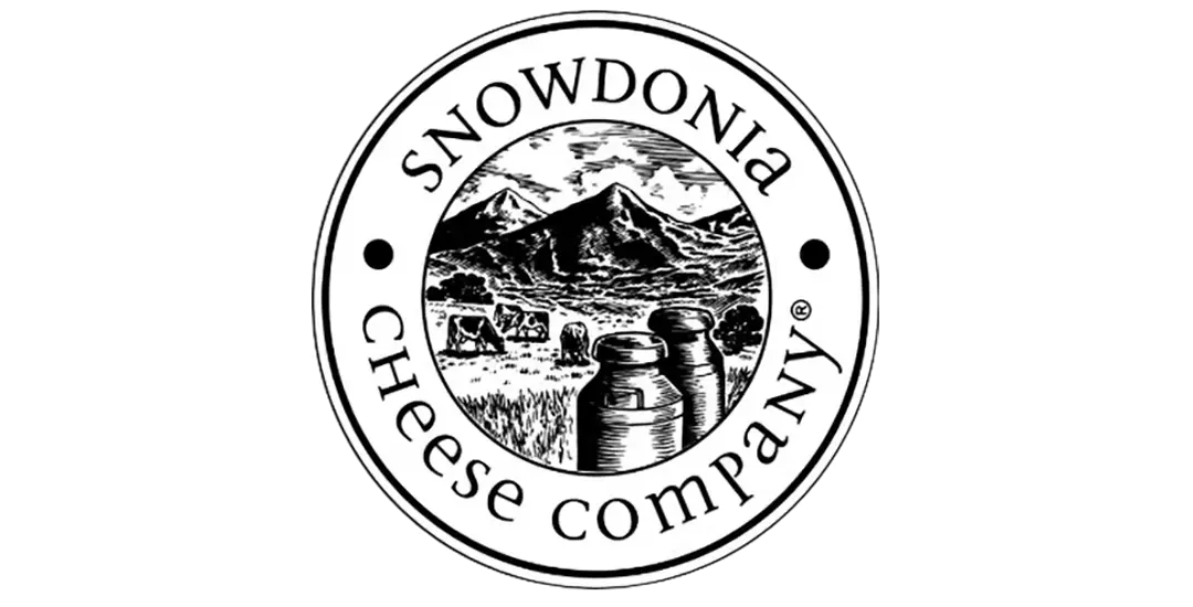 Logo of Snowdonia Cheese Company, North Wales, United Kingdom.
