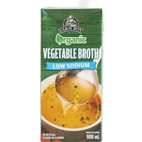 Farm Boy Organic Low Sodium Vegetable Broth