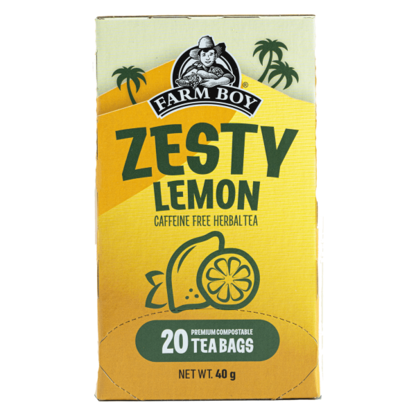 Box of Farm Boy Zesty Lemon Tea