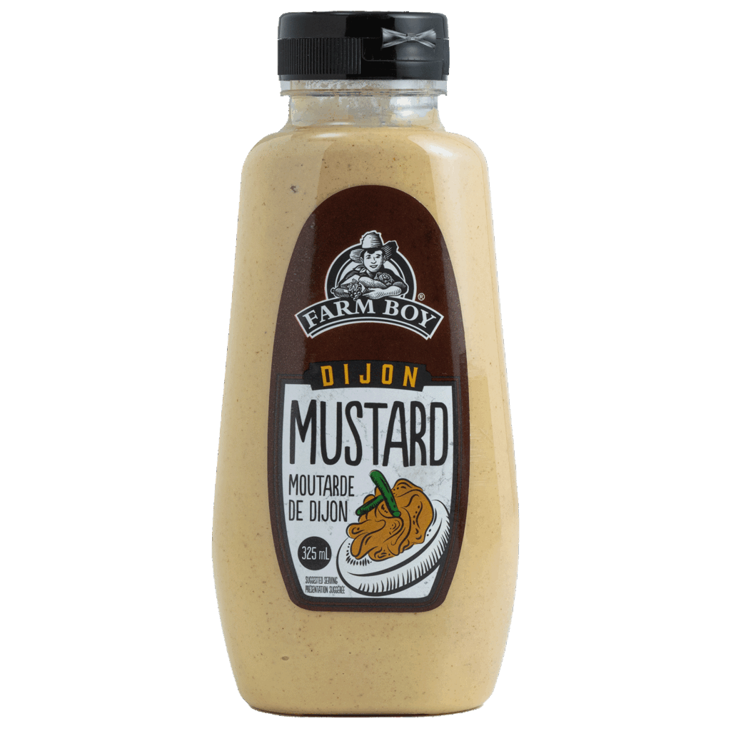 Bottle of Farm Boy Dijon Mustard