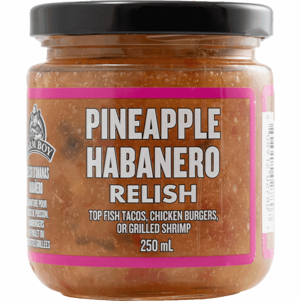 Jar of Farm Boy Pineapple Habanero Relish