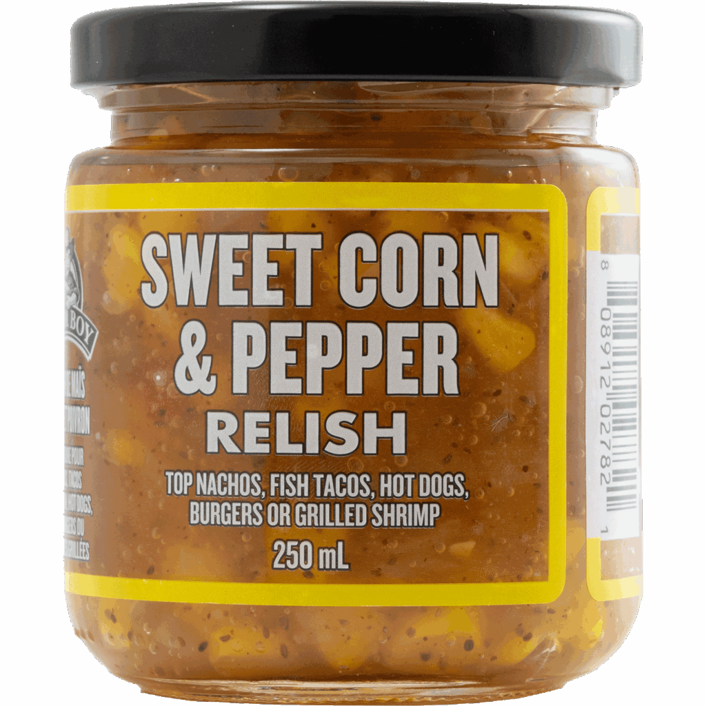 Jar of Farm Boy Sweet Corn & Pepper Relish