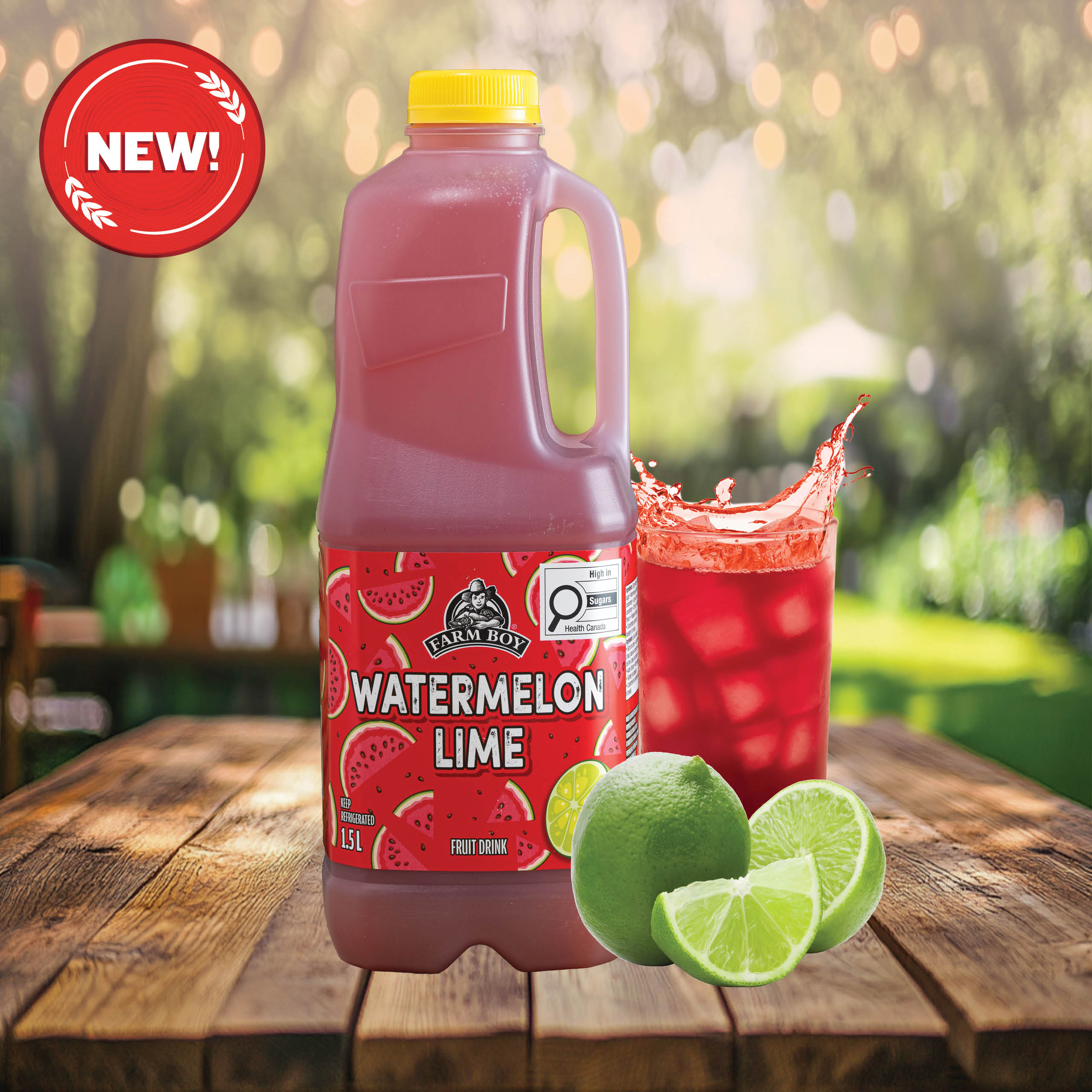 Farm Boy™ Watermelon Lime Fruit Drink