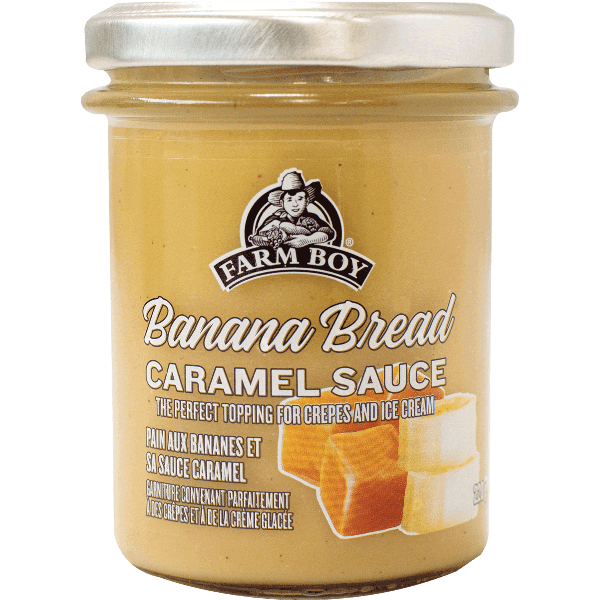 Farm BOy Banana Bread Caramel Sauce