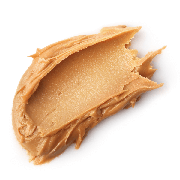 Smear of peanut butter
