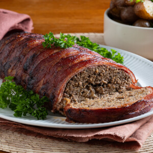 Rustic Bacon Wrapped Meat Loaf Recipe at Farm Boy