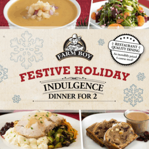 Festive Holiday Indulgence Dinner for 2