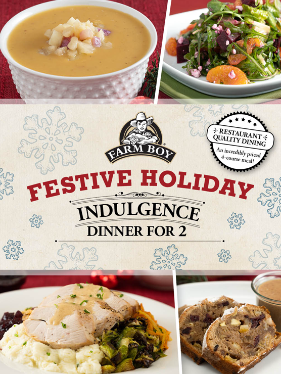 P7W3 Homepage Tiles Festive Holiday Dinner for 2