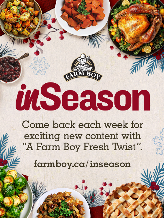 In season page banner for Farm Boy