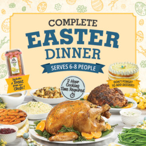 Farm Boy Easter Ham or Turkey Family Dinner with Lemon Buttercream Layer Cake