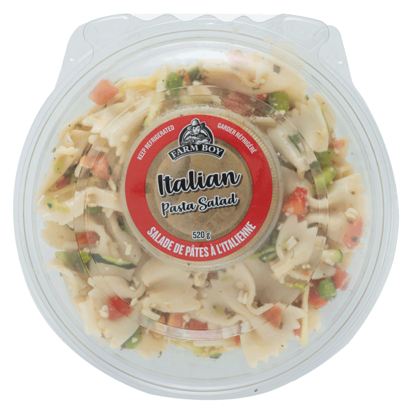 Container of Farm Boy Italian Pasta Salad