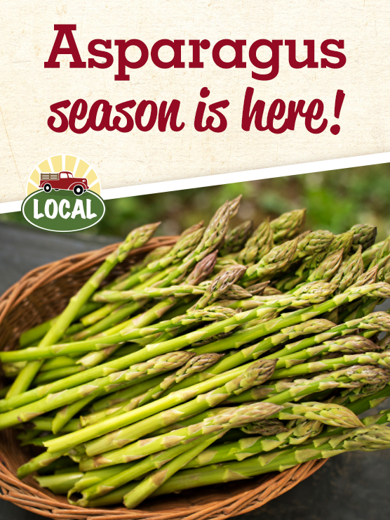 Asparagus summer product FY27 at Farm Boy