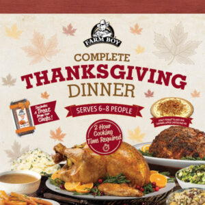 Thanksgiving Dinner at Farm Boy