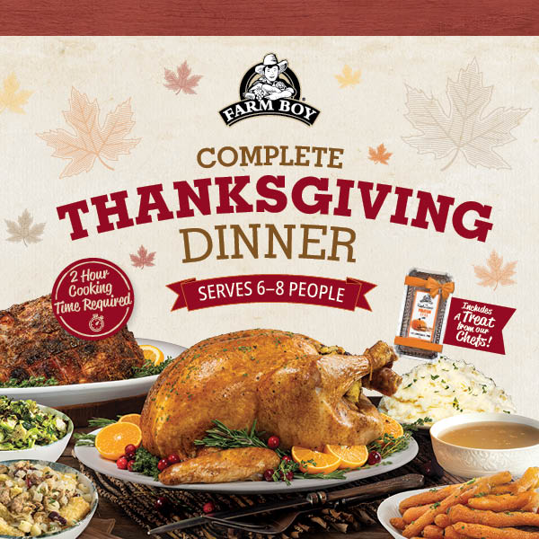 Thanksgiving Dinner at Farm Boy